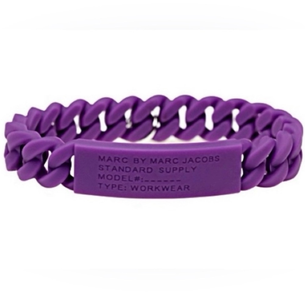 Marc by Marc Jacobs Vibrant Purple Chain Bracelet